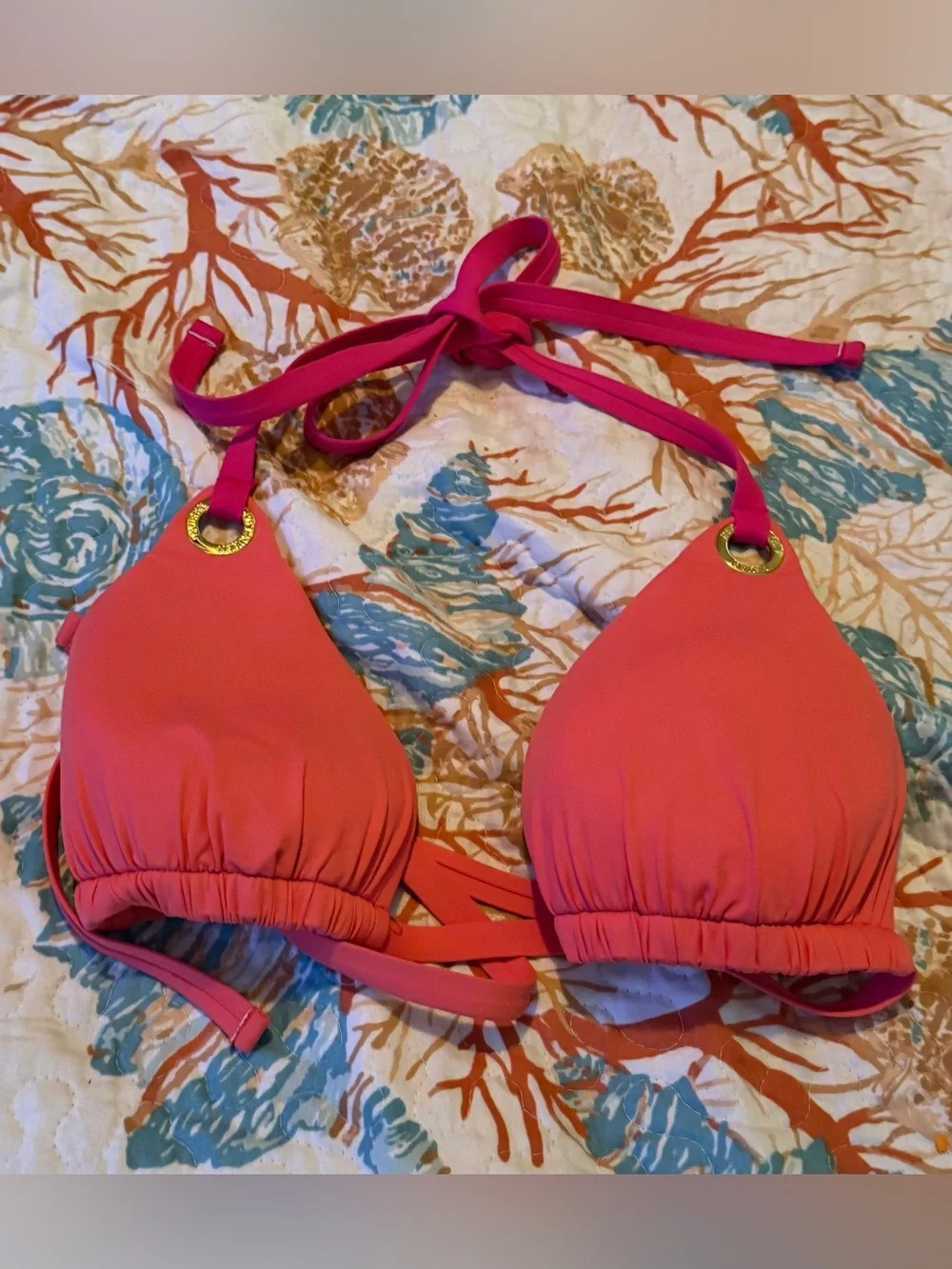 Ralph Lauren Triangle Bikini Top